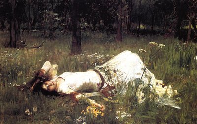 Ofelia de John William Waterhouse